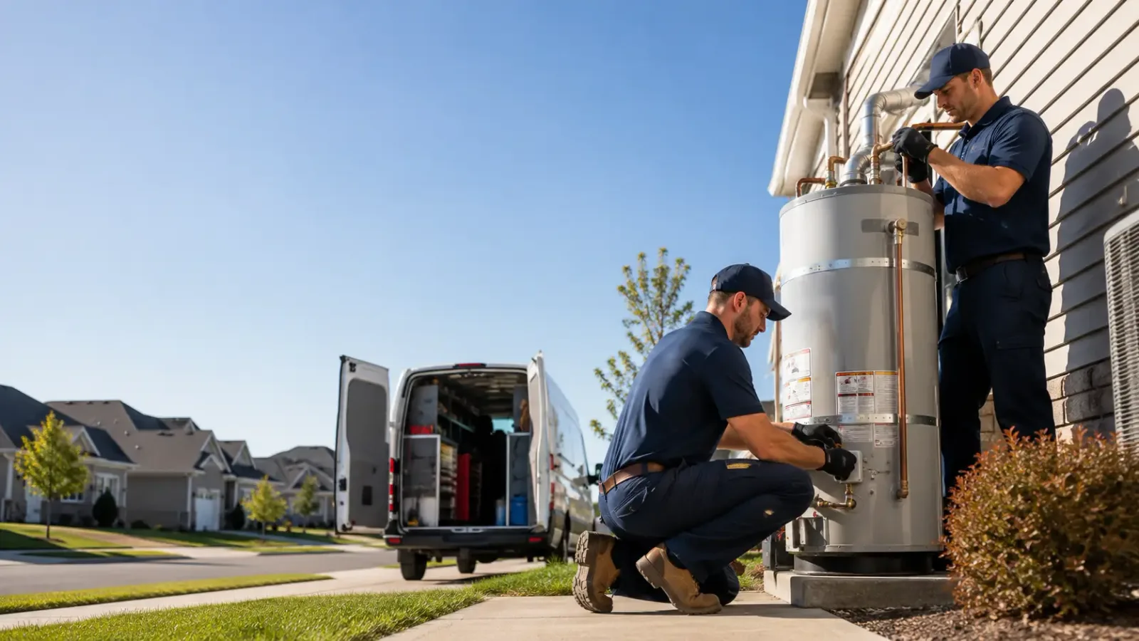 Water Heater Installation in Sturtevant, WI